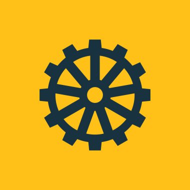 vektör dişli simgesini