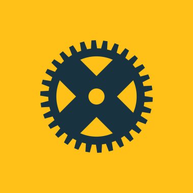 vektör dişli simgesini