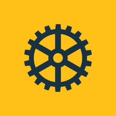 vektör dişli simgesini