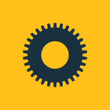 vektör dişli simgesini