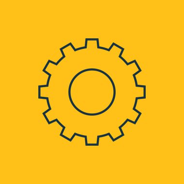 vektör dişli simgesini