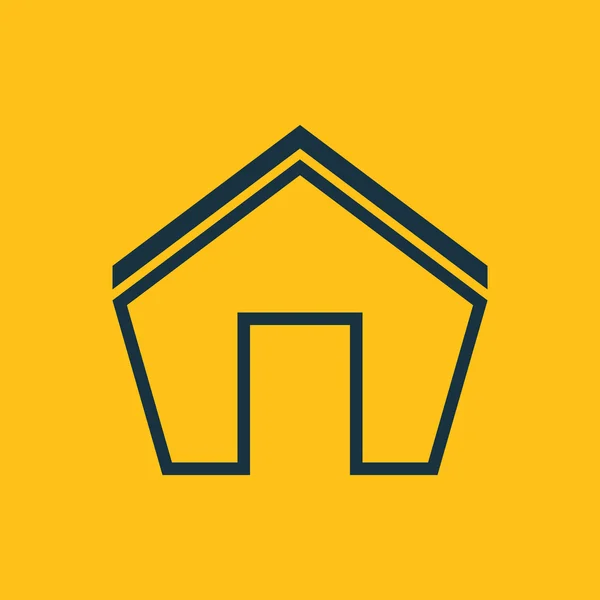 Vector house icon — Stock Vector