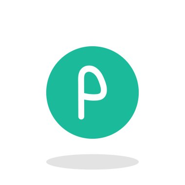 Vektör Park işareti simgesi