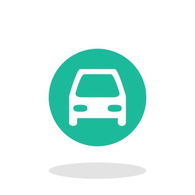 vektör araba simgesi
