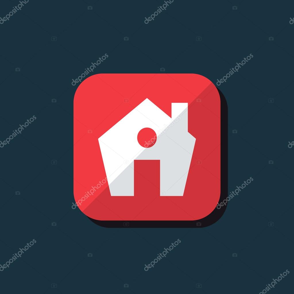 Vector illustration of house icon, house icon button, vector house icon, house icon image, house icon badge, house icon sign, house icon  logo, house icon design