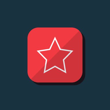 vektör yıldız simgesi