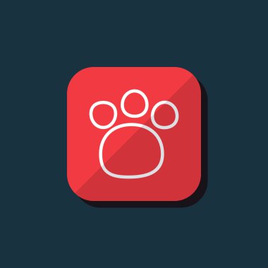 vektör pençe simgesi