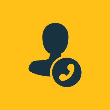 Dört renk katı erkek kullanıcı simgesi