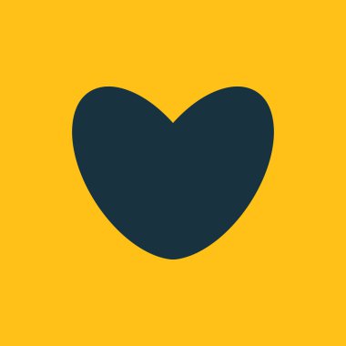 vektörel kalp simgesi