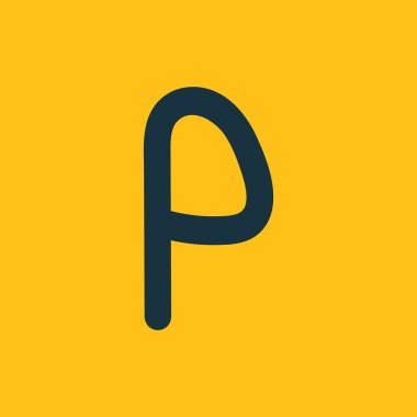 Vektör Park işareti simgesi