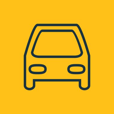 vektör araba simgesi