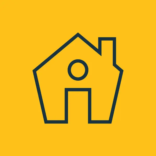 Vector house icon — Stock Vector