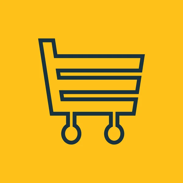 Vector shopping cart — Stock Vector