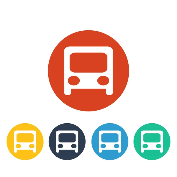 Vector icono de bus — Vector de stock