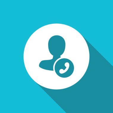 Dört renk katı erkek kullanıcı simgesi