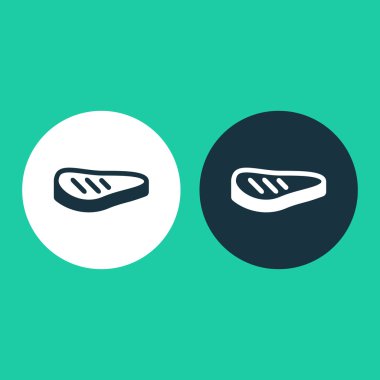 Izgara et simge vektör çizim