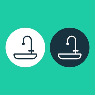 Batık simgesinin vektör illüstrasyonu