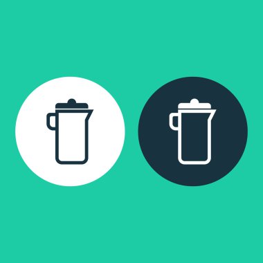 Sürahi simge vektör çizim