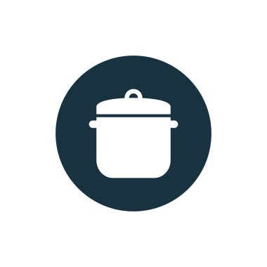 Tencere simge vektör çizim