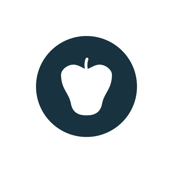 Vektorillustration des Apple-Symbols — Stockvektor