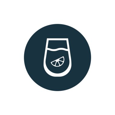 limonata simge vektör çizim