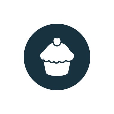 Kek simgesinin vektör illüstrasyonu