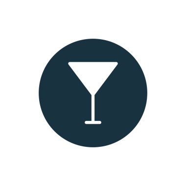 Kadehinin simge vektör çizim