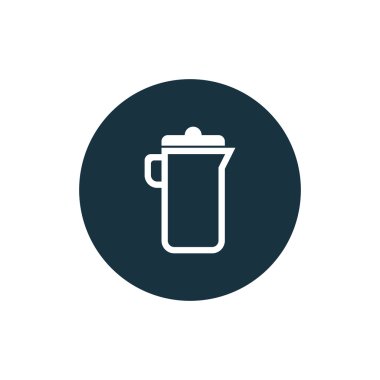 Sürahi simge vektör çizim