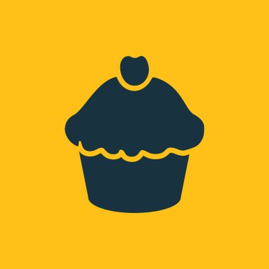 Kek simgesinin vektör illüstrasyonu