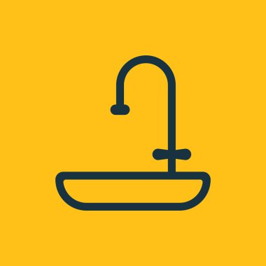 Batık simgesinin vektör illüstrasyonu