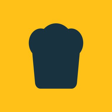 Ekmek simgesinin vektör illüstrasyonu