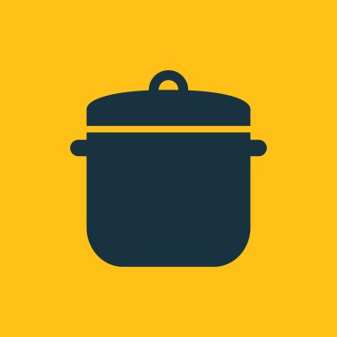 Tencere simge vektör çizim