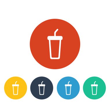 Cola simge vektör çizim