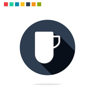 Kupası simge vektör çizim