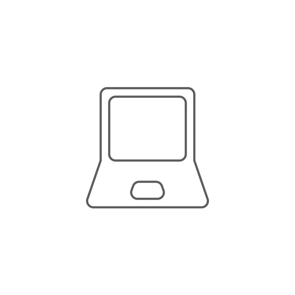 Wektor ilustracja ikony laptopa — Wektor stockowy