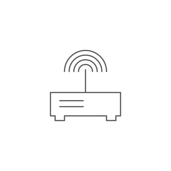 Vector illustration of modem icon — Stock Vector