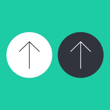 İnce çizgi ok simgesi