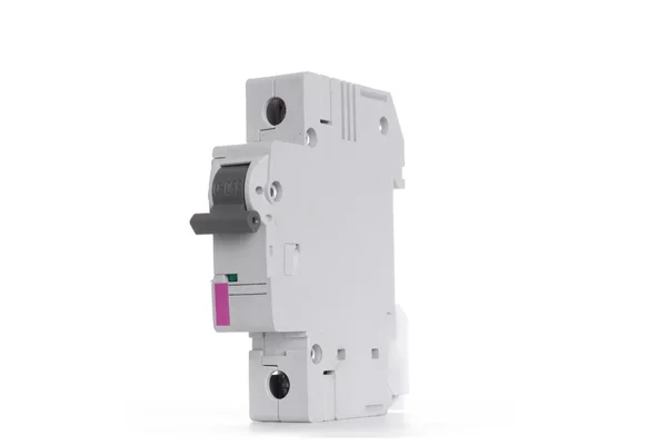 Otomatik elektrik geçiş izole üzerinde beyaz arka plan