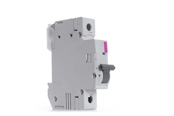 Otomatik elektrik geçiş izole üzerinde beyaz arka plan