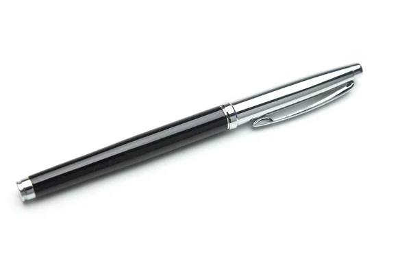 Penna isolata su sfondo bianco — Foto Stock