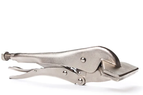 Small Stainless Steel Locking Pliers for Hobby. — Stock Photo, Image