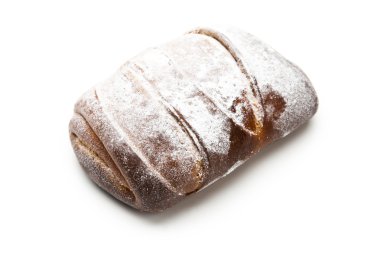 beyaz zemin üzerine tatlı çörekler