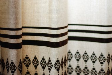 Şeffaf perde arka plan dokusu