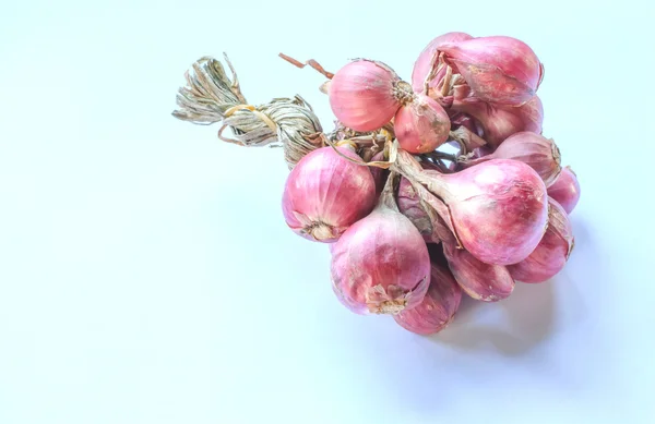 Fresh red onions. — Stock Photo, Image