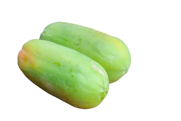 Dwa papaje — Zdjęcie stockowe