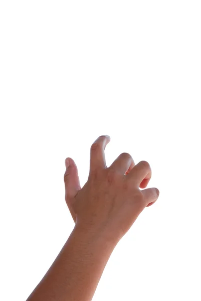 Hand vinger wijzen — Stockfoto