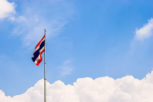 Flagga thailand — Stockfoto