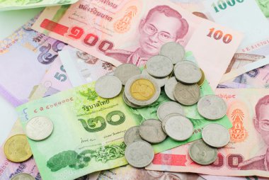 Tayland para banknot ve madeni paralar