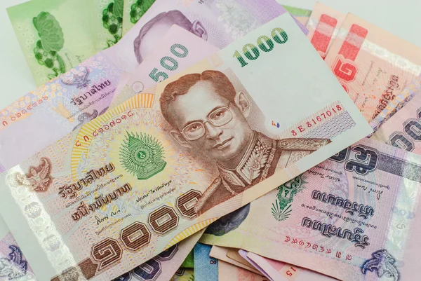 Tayland para birimi Baht banknotların arka plan