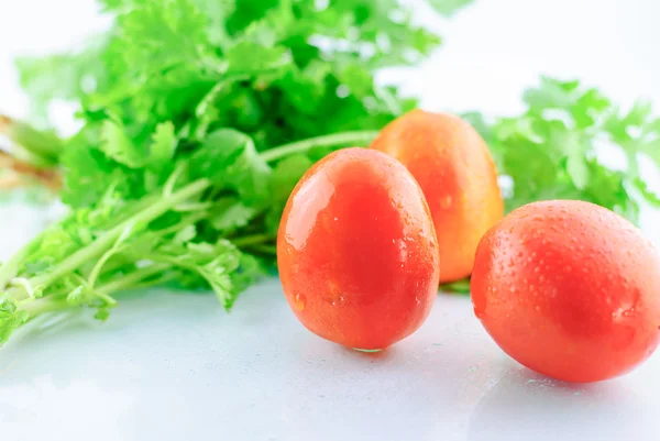 Fresh Ripe Tomatoes — Stock Photo, Image